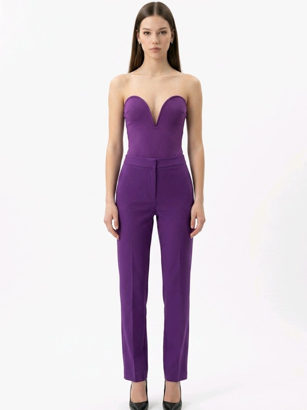 Zara Purple Bodysuit